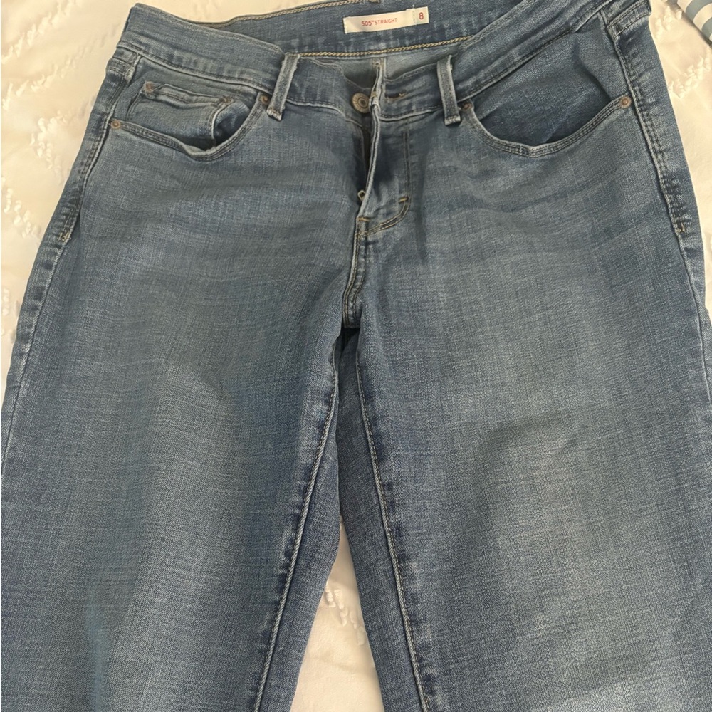 Great condition Levi 505 straight size Levi jeans